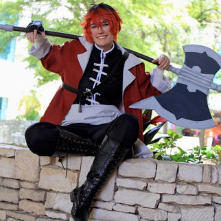 Stark (Frieren) - Photo by @boba_eyes.photography Stark (Frieren) - Photo by @boba_eyes.photography